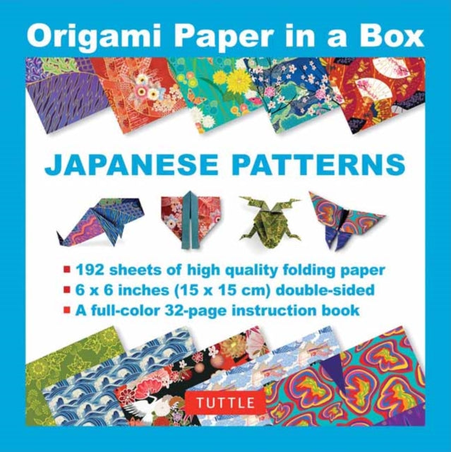 Origami Paper in a Box  Japanese Patterns