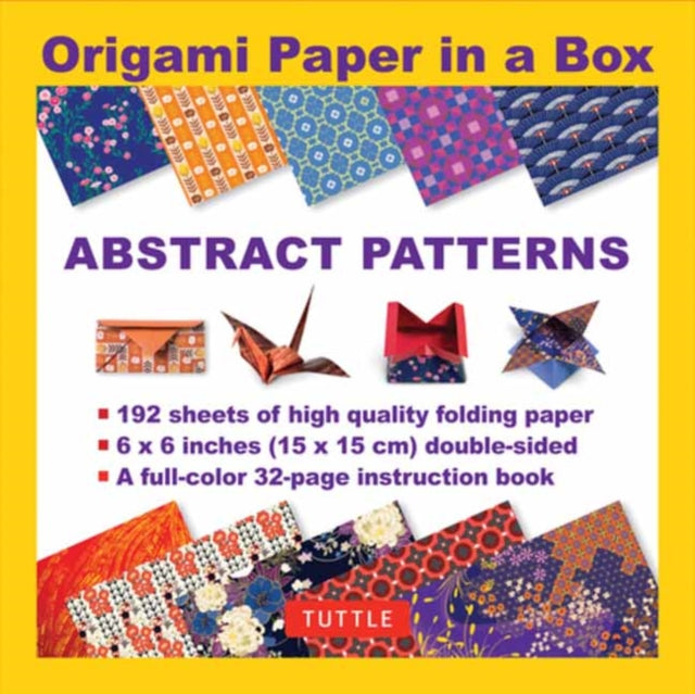 Origami Paper in a Box  Abstract Patterns