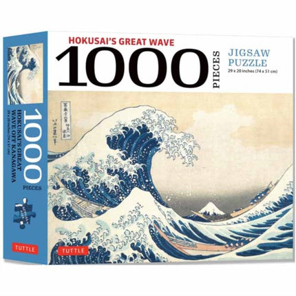 Hokusais Great Wave   1000 Piece Jigsaw Puzzle