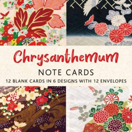 Chrysanthemums 12 Note Cards