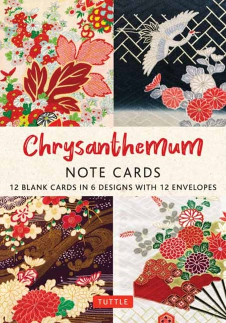 Chrysanthemums 12 Note Cards