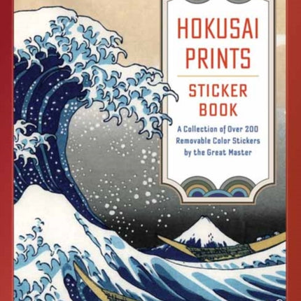 Hokusai Prints Sticker Book