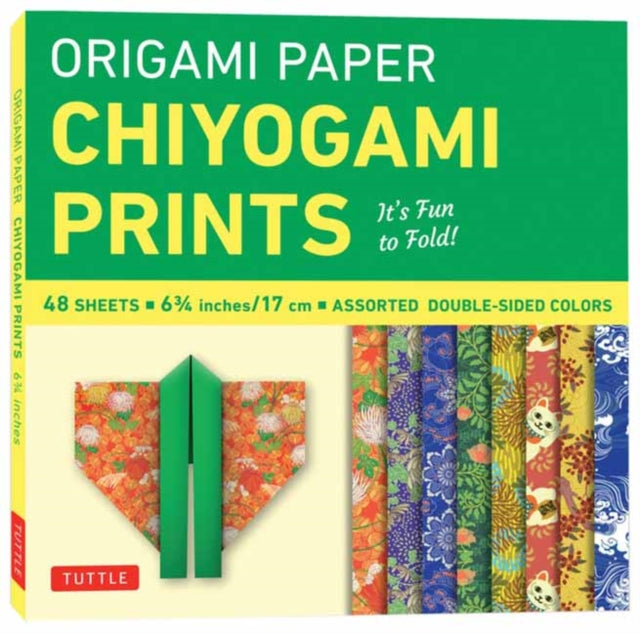 Origami Paper 48 Sheet Chiyogami Prints 6 34 17 cm