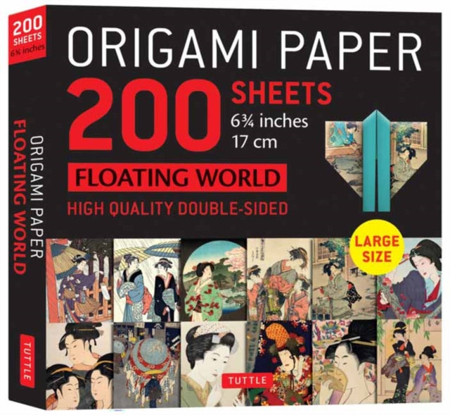 Origami Paper 200 sheets Floating World 6 34 17