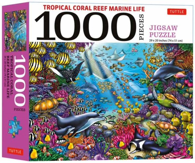 Tropical Coral Reef Marine Life  1000 Piece