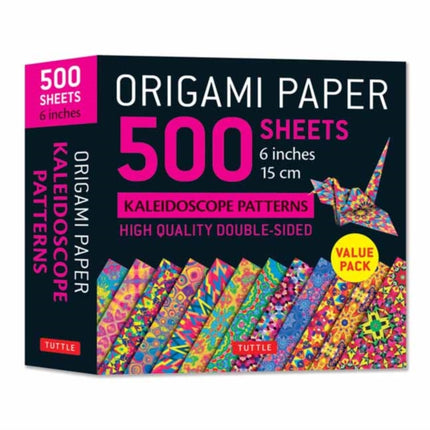 Origami Paper 500 Sheets Kaleidoscope Patterns 6 15 CM