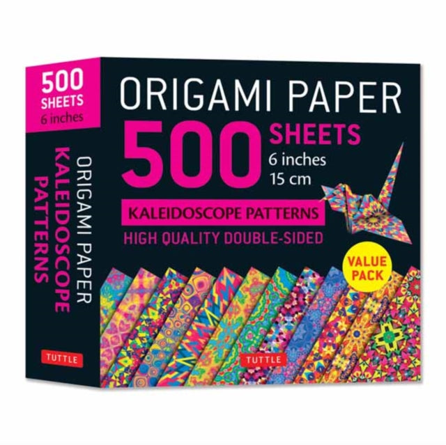 Origami Paper 500 Sheets Kaleidoscope Patterns 6 15 CM