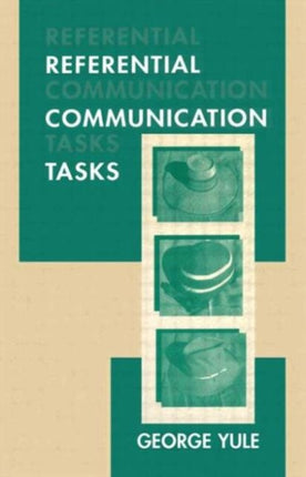 Referential Communication Tasks Second Language Acquisition Research Series