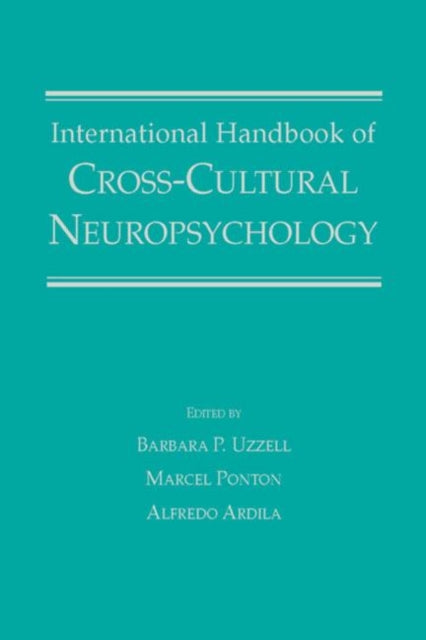 International Handbook of CrossCultural Neuropsychology