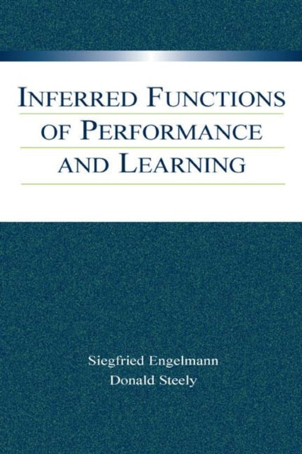 Inferred Functions of Performance and Learning