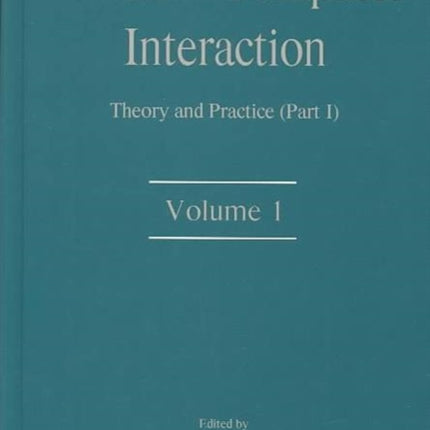 Human-Computer Interaction: Theory and Practice (part 1), Volume 1