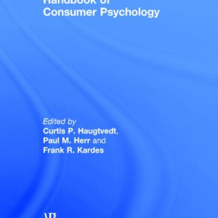 Handbook of Consumer Psychology Marketing and Consumer Psychology