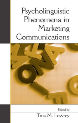 Psycholinguistic Phenomena in Marketing