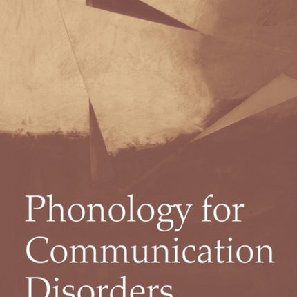 Phonology for Communication Disorders