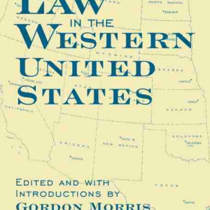 Law in the Western United States