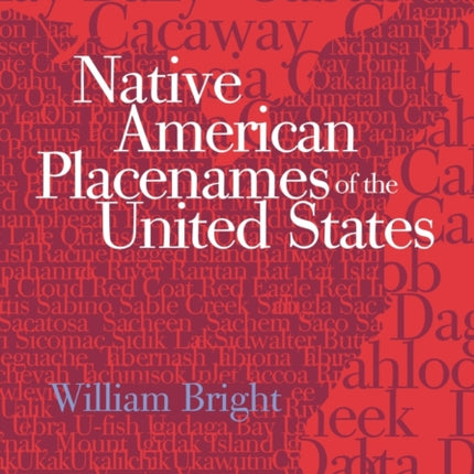 Native American Placenames of the United States