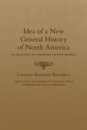 Idea of a New General History of North America