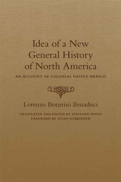 Idea of a New General History of North America