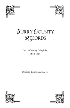 Surry County Records Surry County Virginia 16521684