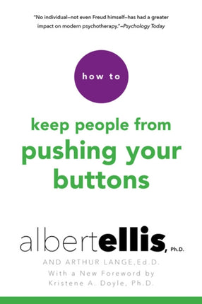 How To Keep People From Pushing Your Buttons