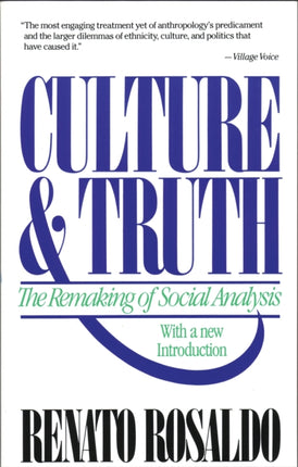 Culture and Truth Remaking of Social Analysis