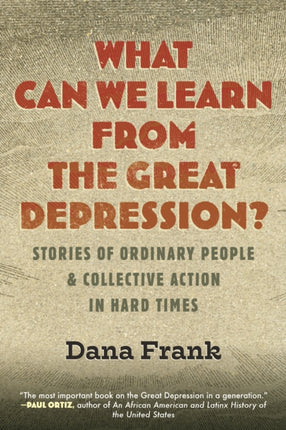 What Can We Learn from the Great Depression