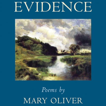 Evidence: Poems