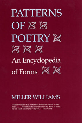 Patterns of Poetry An Encyclopedia of Forms