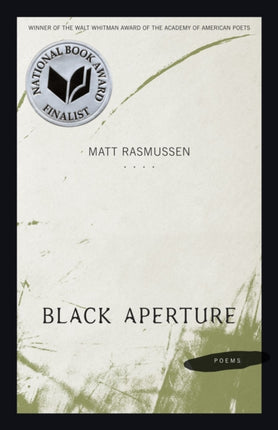 Black Aperture Poems Walt Whitman Award