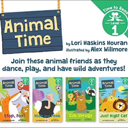 Animal Time Set #1 (Animal Time: Time to Read, Level 1)