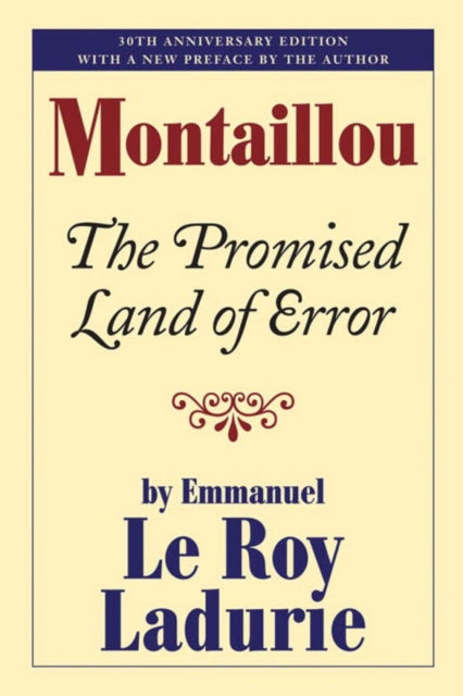 Montaillou: The Promised Land of Error