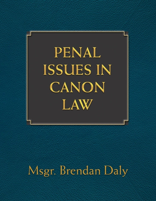 Penal Issues in Canon Law
