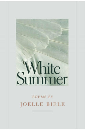 White Summer Crab Orchard Award Series in Poetry