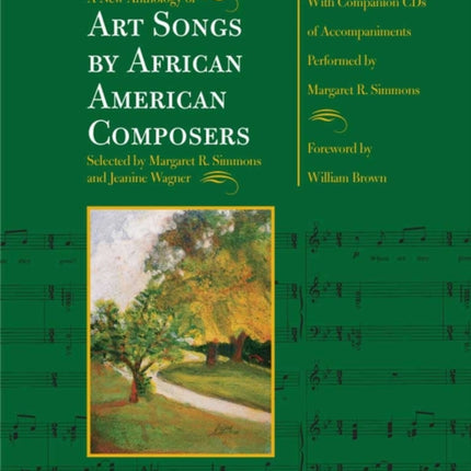 A New Anthology of Art Songs by African American Composers