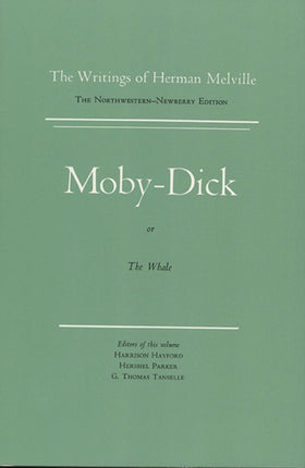 MobyDick or the Whale Writings of Herman Melville
