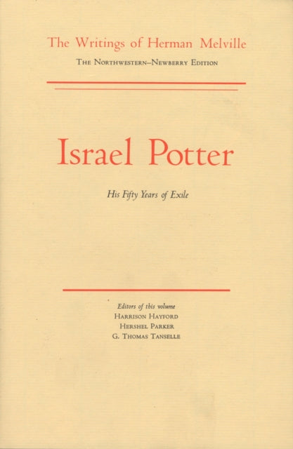 Israel Potter His Fifty Year of Exile Volume