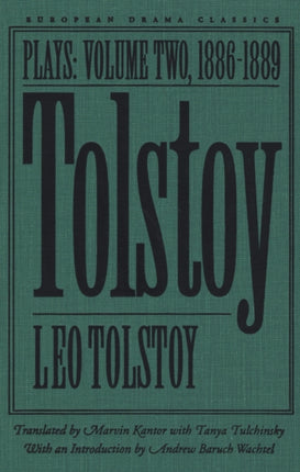 Tolstoy v 2 188689 Plays European Drama Classics
