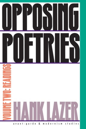 Opposing Poetries Readings Pt 2 Avantgarde and