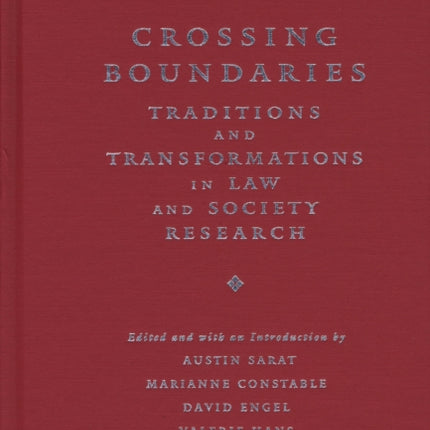 Fundamental Issues in Law and Society Traditions