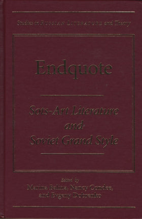 Endquote Sotsart Literature and Soviet Grand