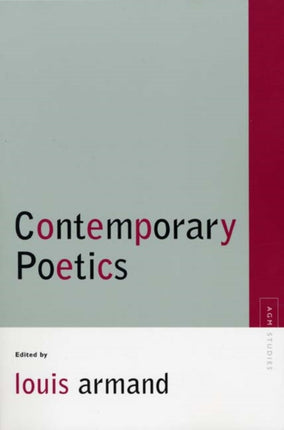 Contemporary Poetics AvantGarde  Modernism