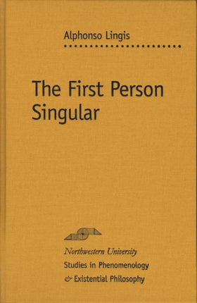 The First Person Singular Studies in
