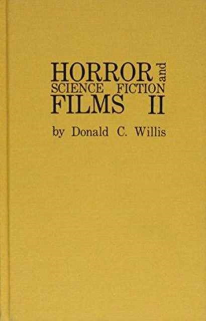 Horror and Science Fiction Films II (1972-1981)