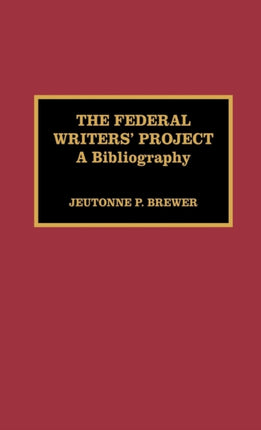The Federal Writers Project