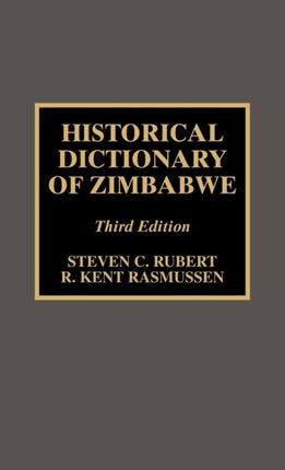 Historical Dictionary of Zimbabwe African