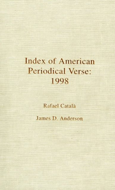 Index of American Periodical Verse 1998