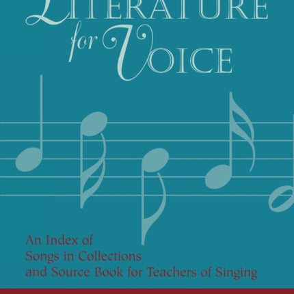 Literature for Voice