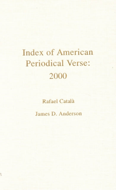 Index of American Periodical Verse 2000