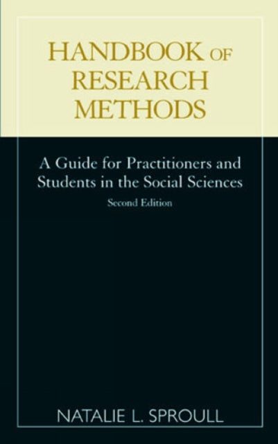 Handbook of Research Methods A Guide for