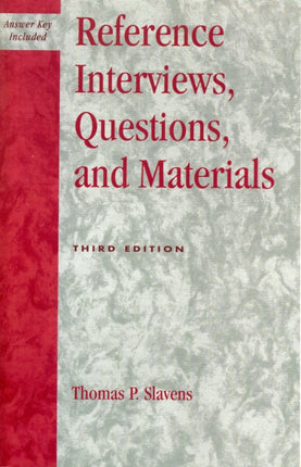 Reference Interviews Questions and Materials